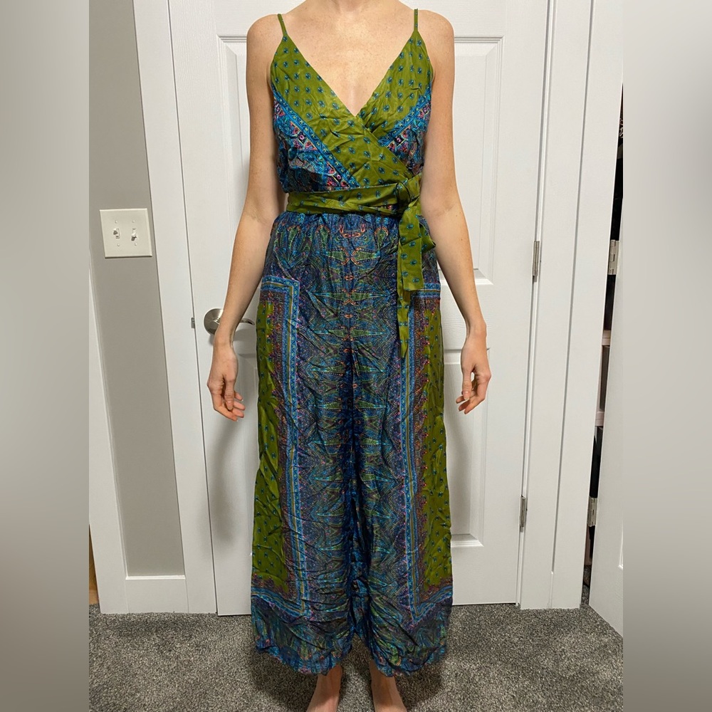 FREE PEOPLE printed jumpsuit